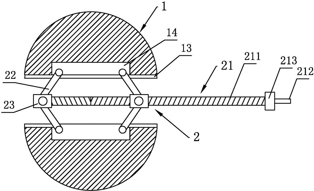 An adjustable conjunctival sac dilator and a method for dilating the conjunctival sac using the conjunctival sac dilator