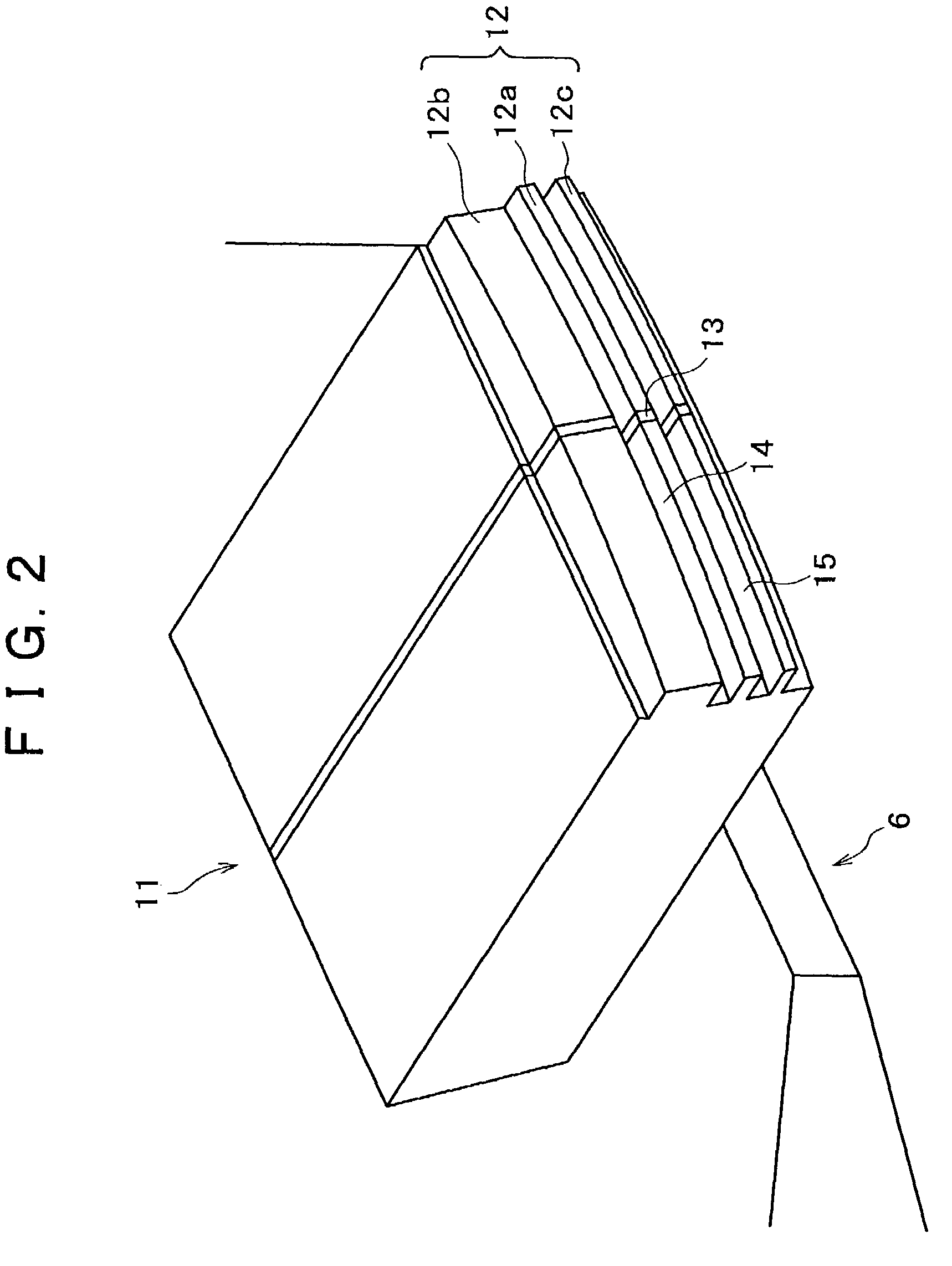 Magnetic head for rotary head drum