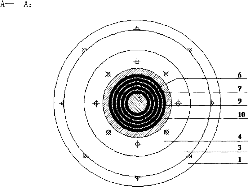 Three-dimensional energy-consumption shock-absorption device