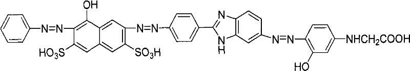 Chrome complex dye as well as preparation method and applications thereof