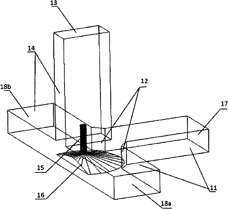 Dual-arm coupling quadrature mode coupler with high cross polarization discrimination