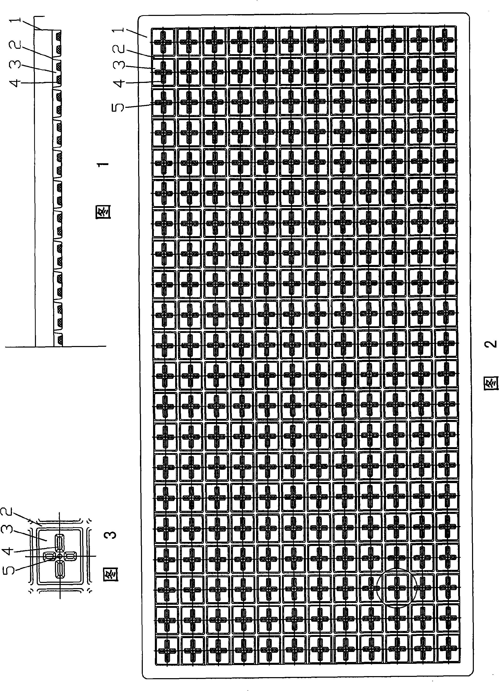 Pre-separating seedling plate