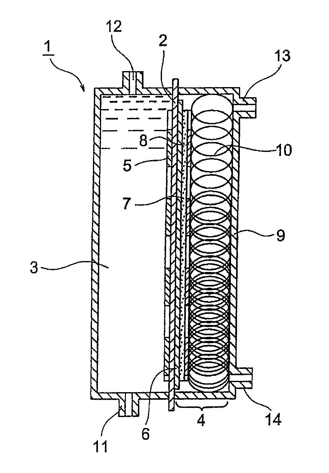 Ion exchange membrane electrolytic cell