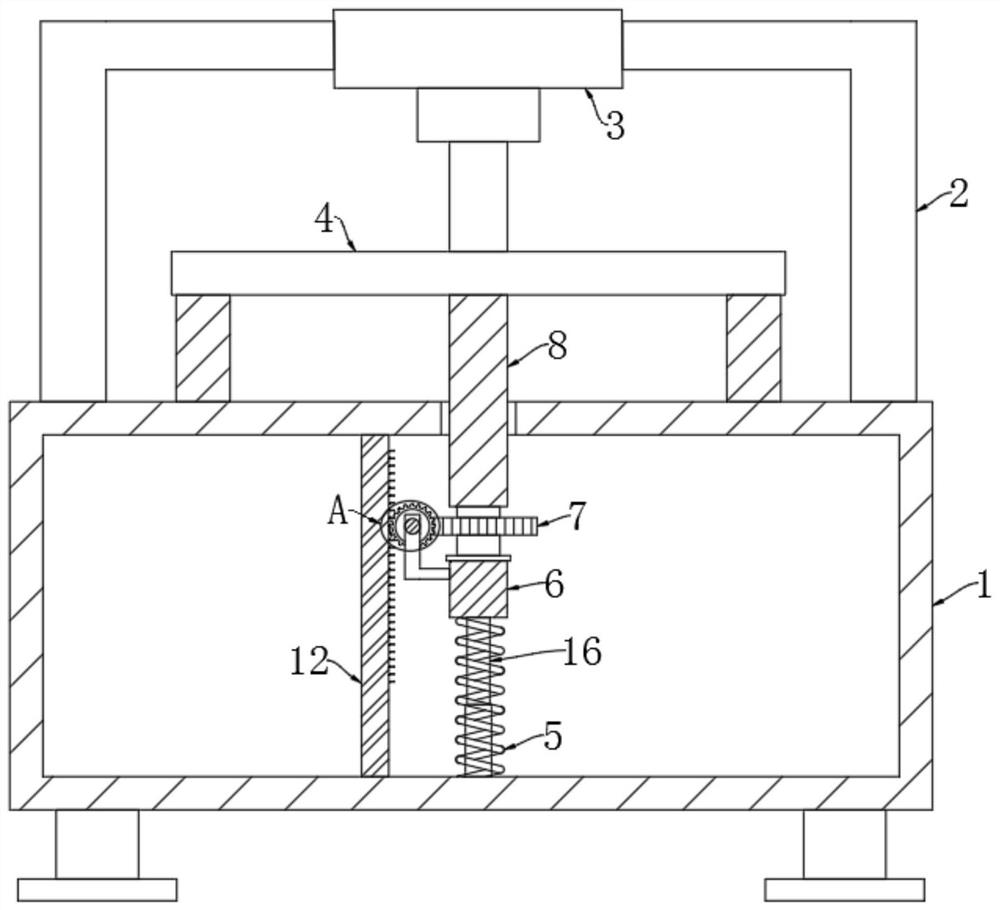 Sheet metal machining method for automatically polishing hole based on punching potential energy