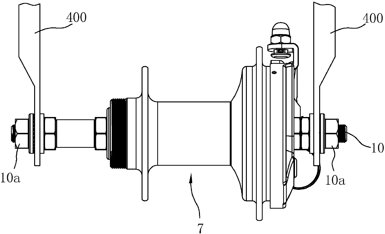 Expansion-braking type free-hub assembly of bicycle