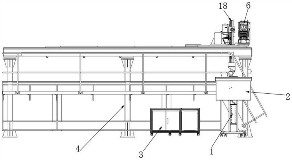 Six-degree-of-freedom automatic path optimization intelligent welding platform and method