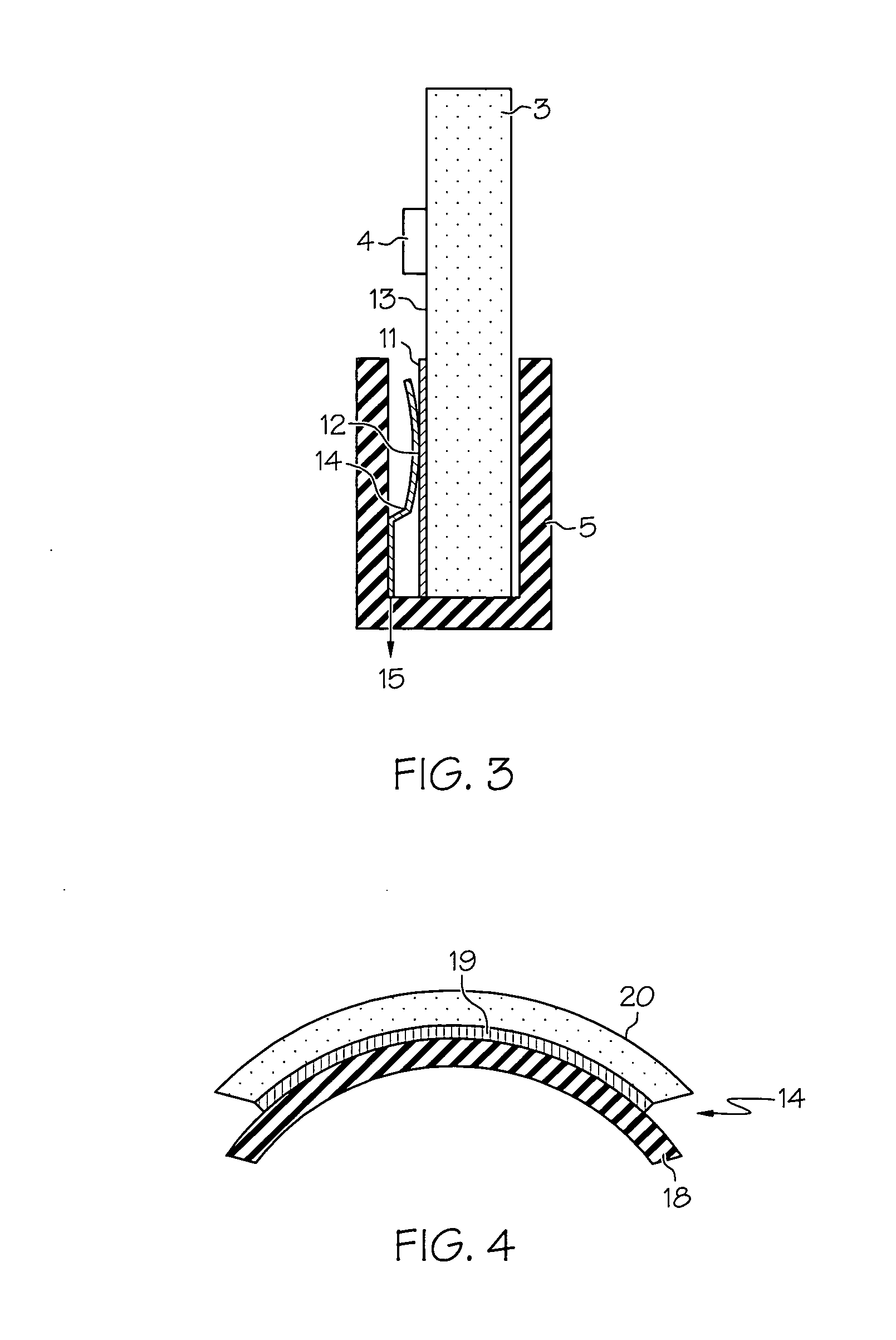 Test element analysis system with contact surfaces coated with hard material