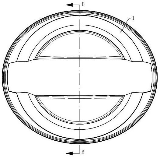 A kind of production process of ACC car sign assembly