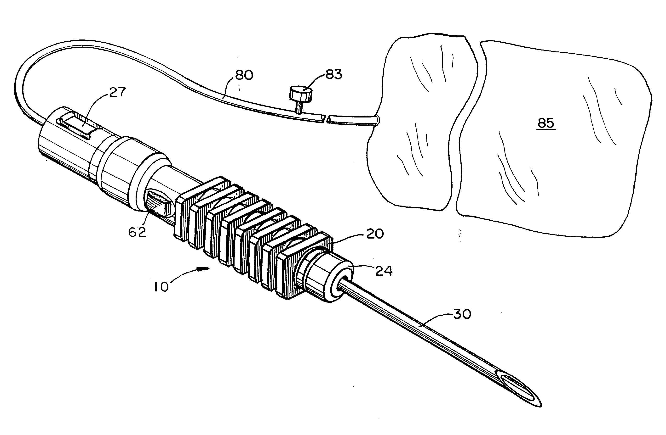 Fluid Collection Device with Retractable Needle and Safety Sampling Access Needle Adapter