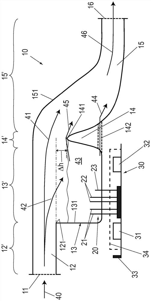 Measuring cell and assembly having at least one measuring cell for measuring the conductivity and/or impedance of milk during a milking process