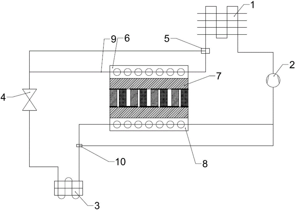 Thermoelectric heat regeneration system