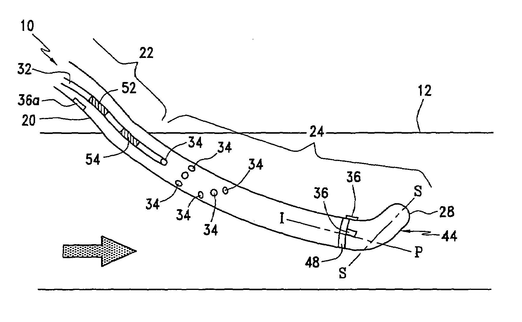 Compensation method for thermodilution catheter having an injectate induced thermal effect in a blood flow measurement