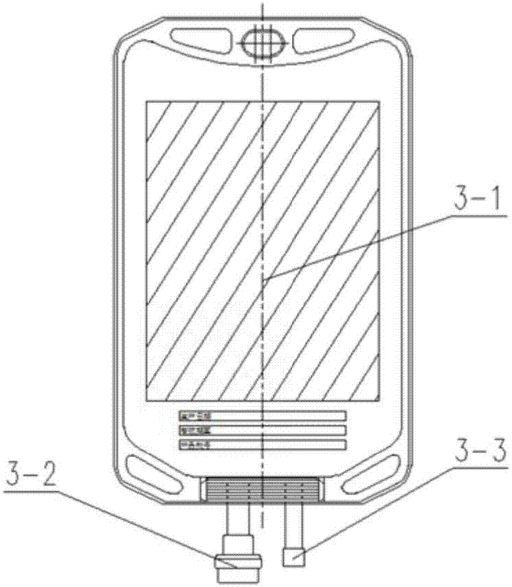 Infusion bag automatic turnover and sorting system