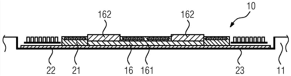 Charging configuration for the inductive wireless emission of energy