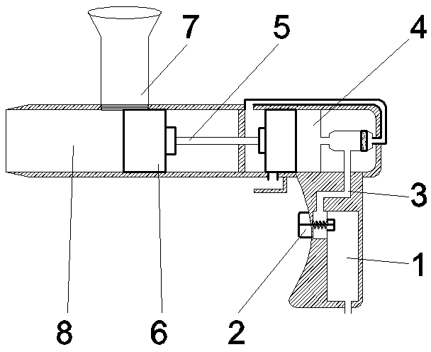 Repeating blasthole sealing gun and use method thereof