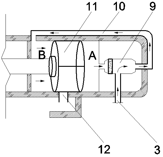 Repeating blasthole sealing gun and use method thereof