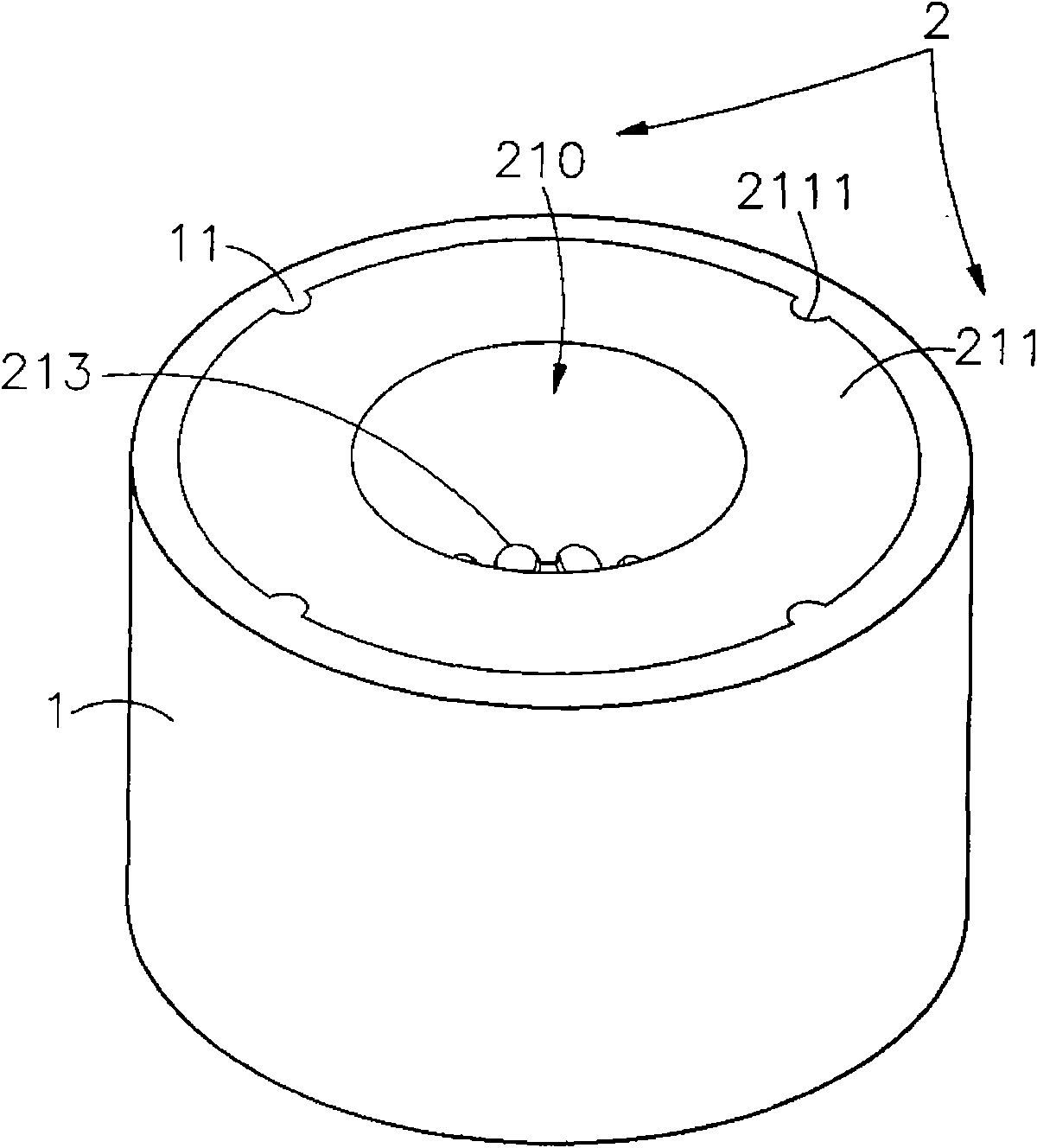 Composite self-lubricating bearing