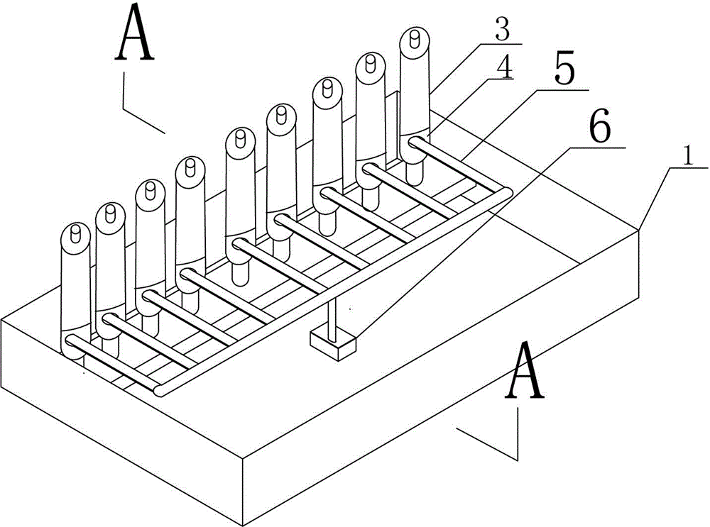 Online medicinal filter element washing device