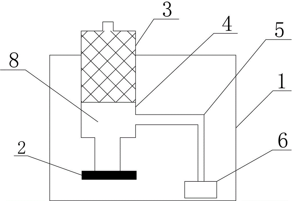 Online medicinal filter element washing device