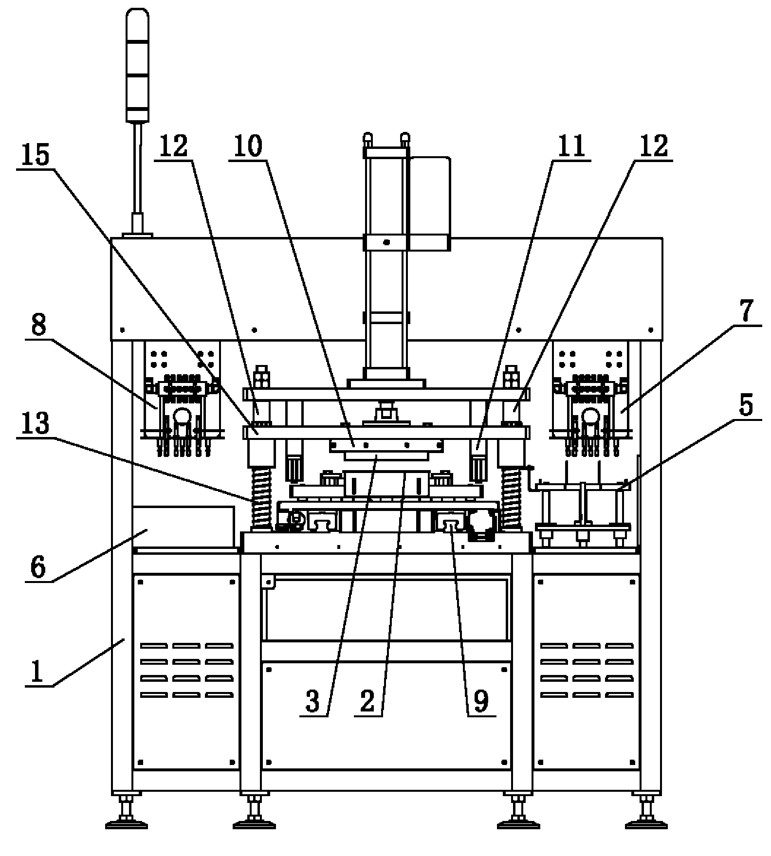 Automatic punch equipment and processing method thereof