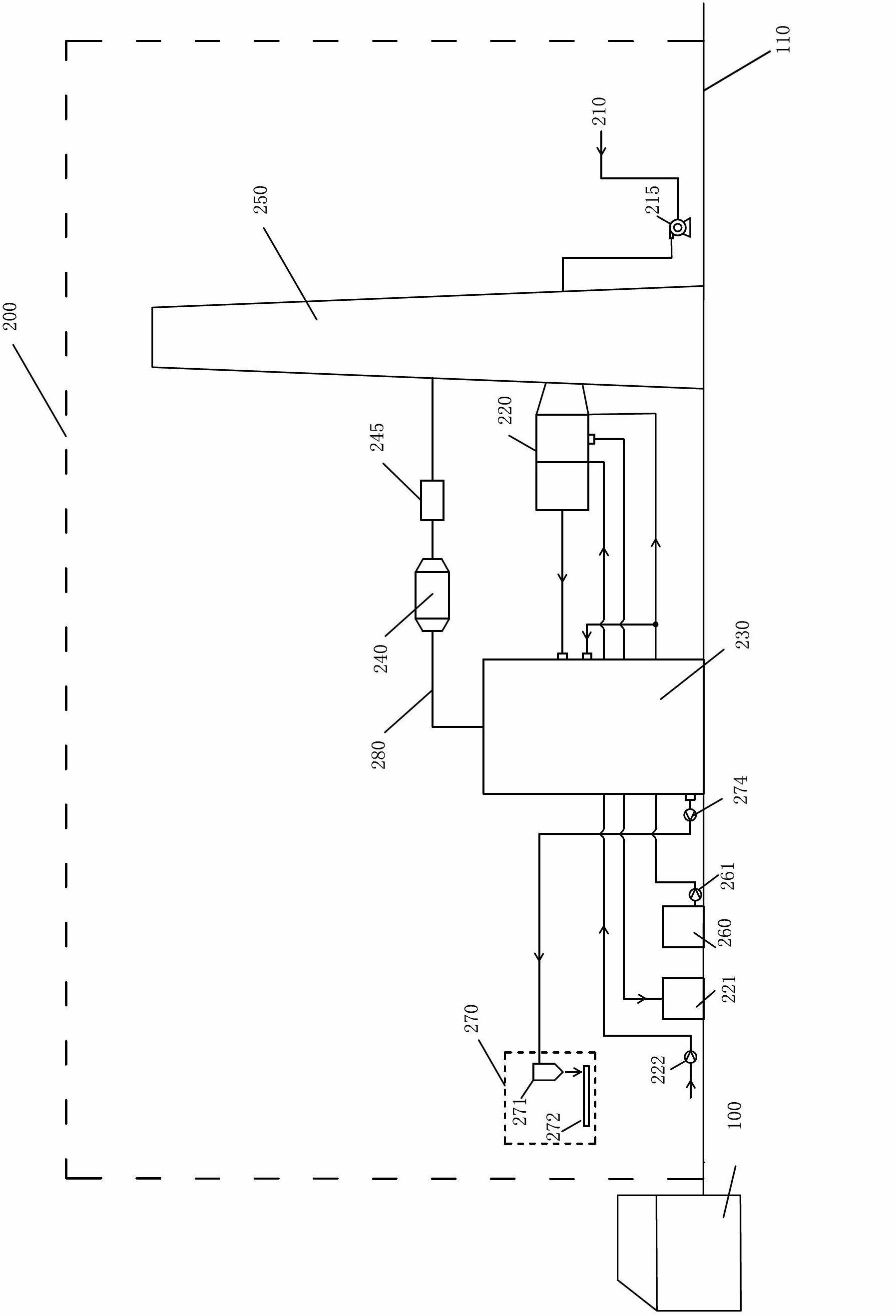 Mobile integrated flue gas purification device