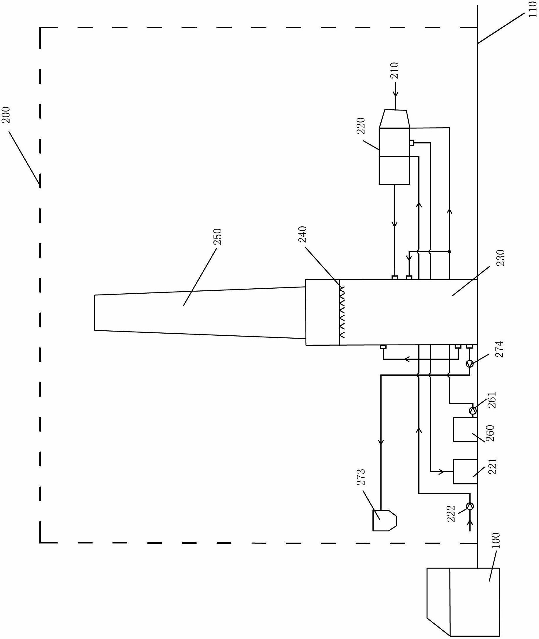 Mobile integrated flue gas purification device