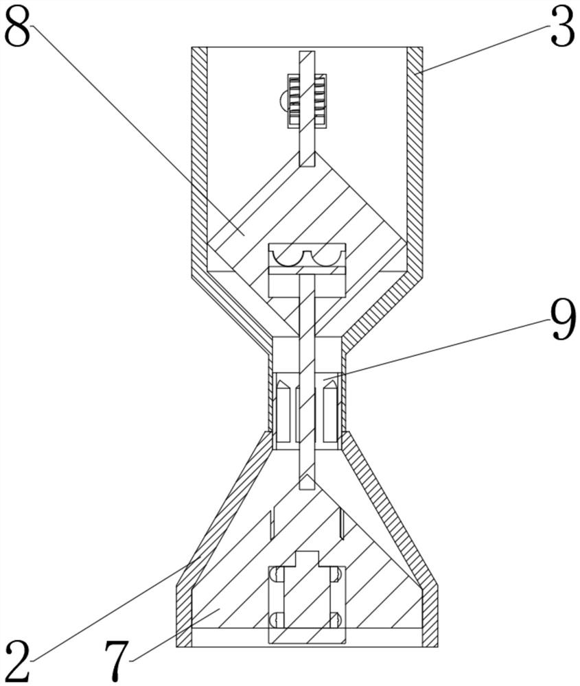 Autoclaved aerated concrete brick waste treatment device