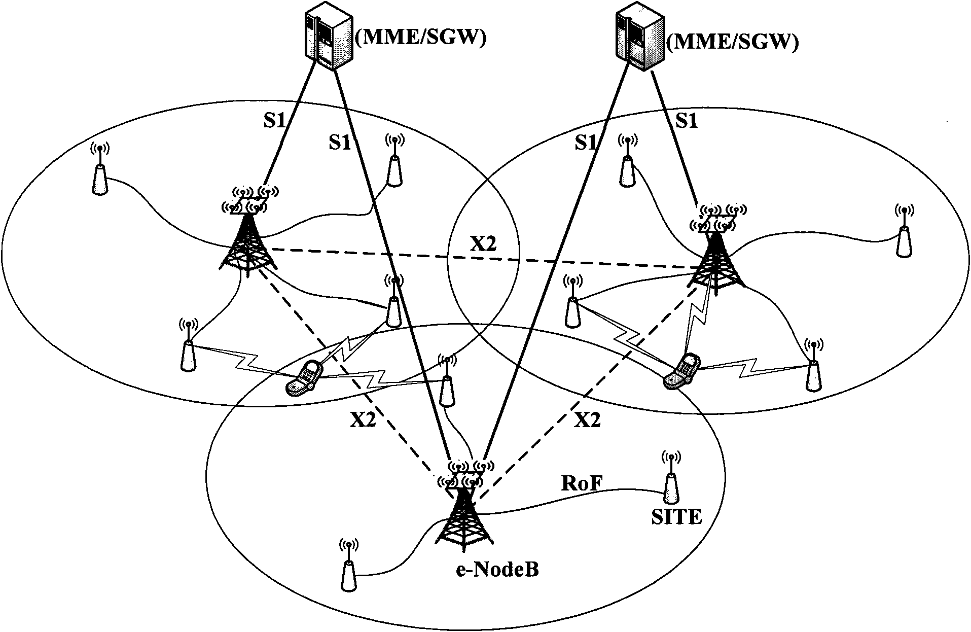 Multi-point coordination-based data transmission method and device