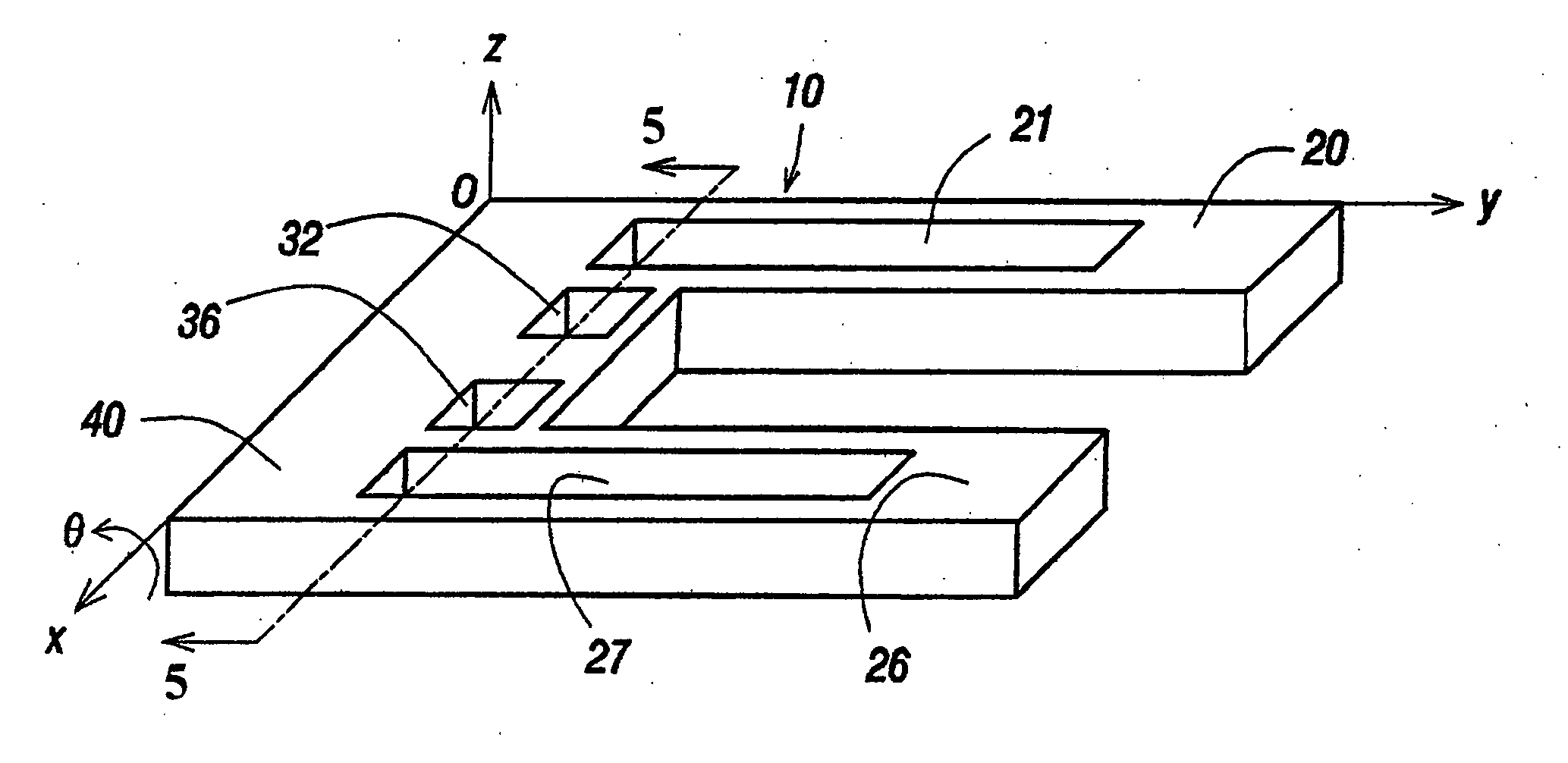 Electronic apparatus with two quartz crystal oscillators utilizing different vibration modes