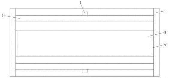 Sewage filter screen structure with purifying device