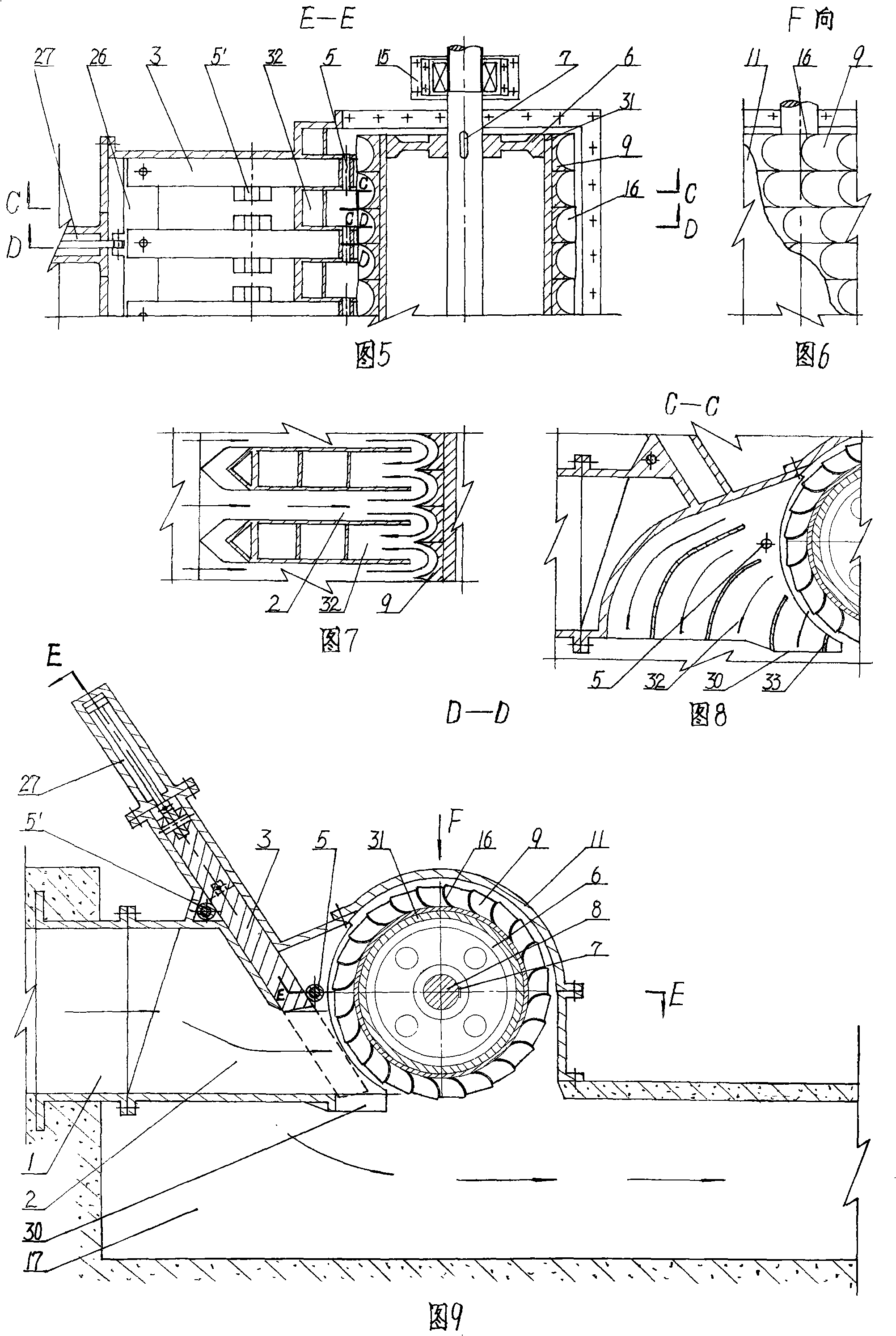 All-purpose hydroturbine