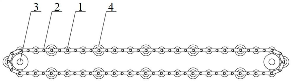 A plate conveying system applied to the cabinet plate production line