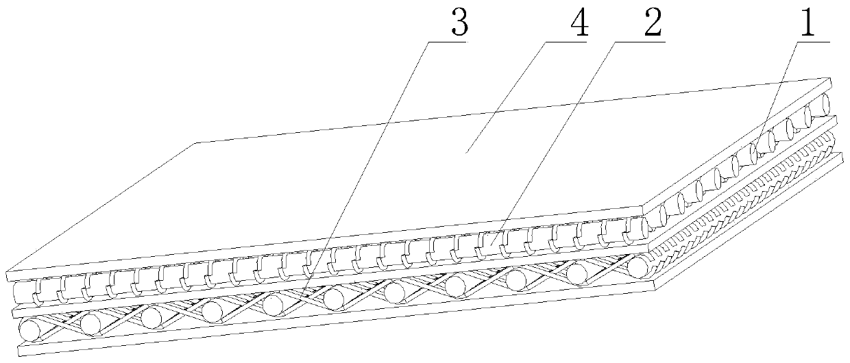 A microstructure biomimetic composite panel based on hemp fiber composite material