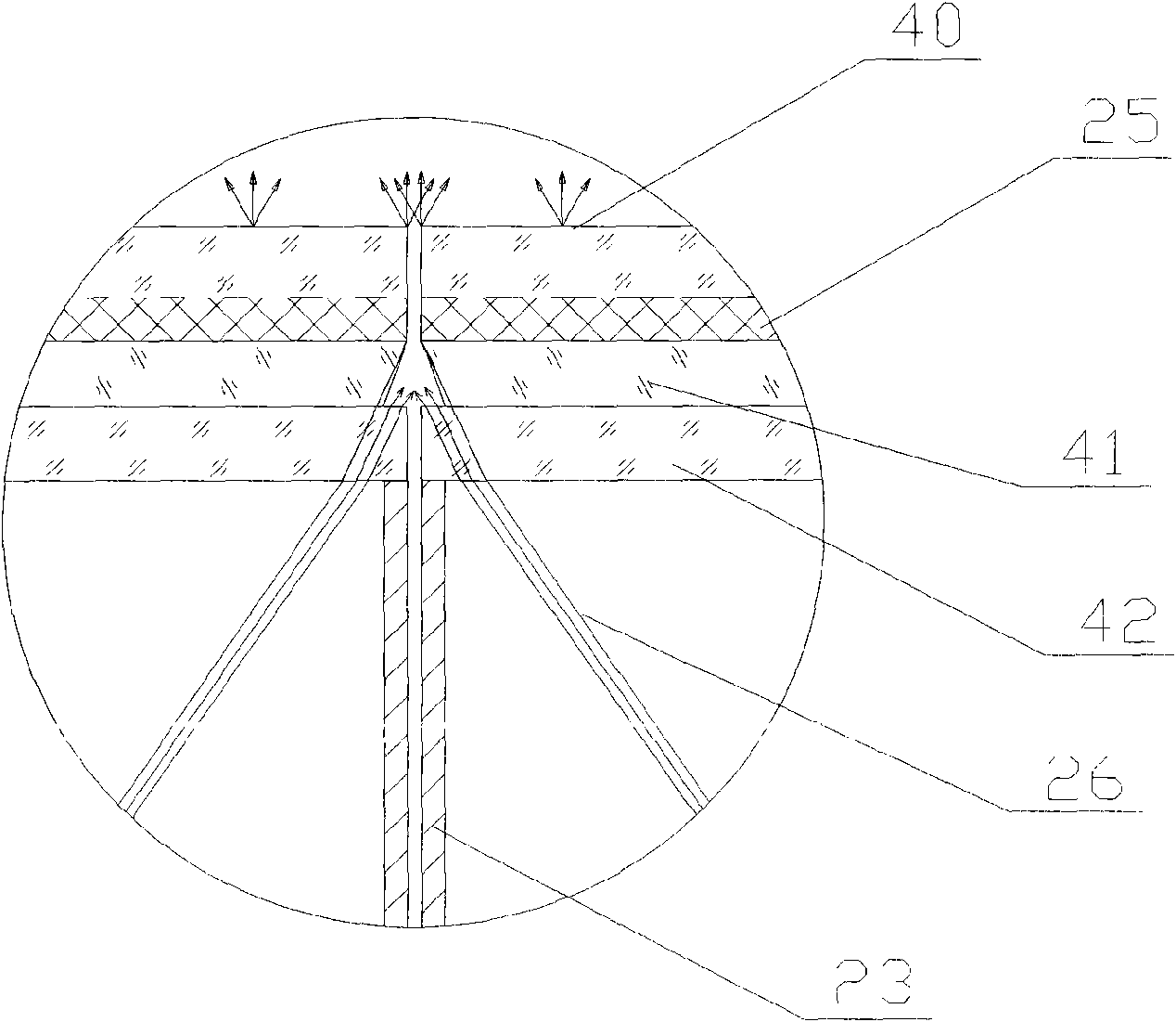 Splicing display system capable of removing splicing black lines of back projection units