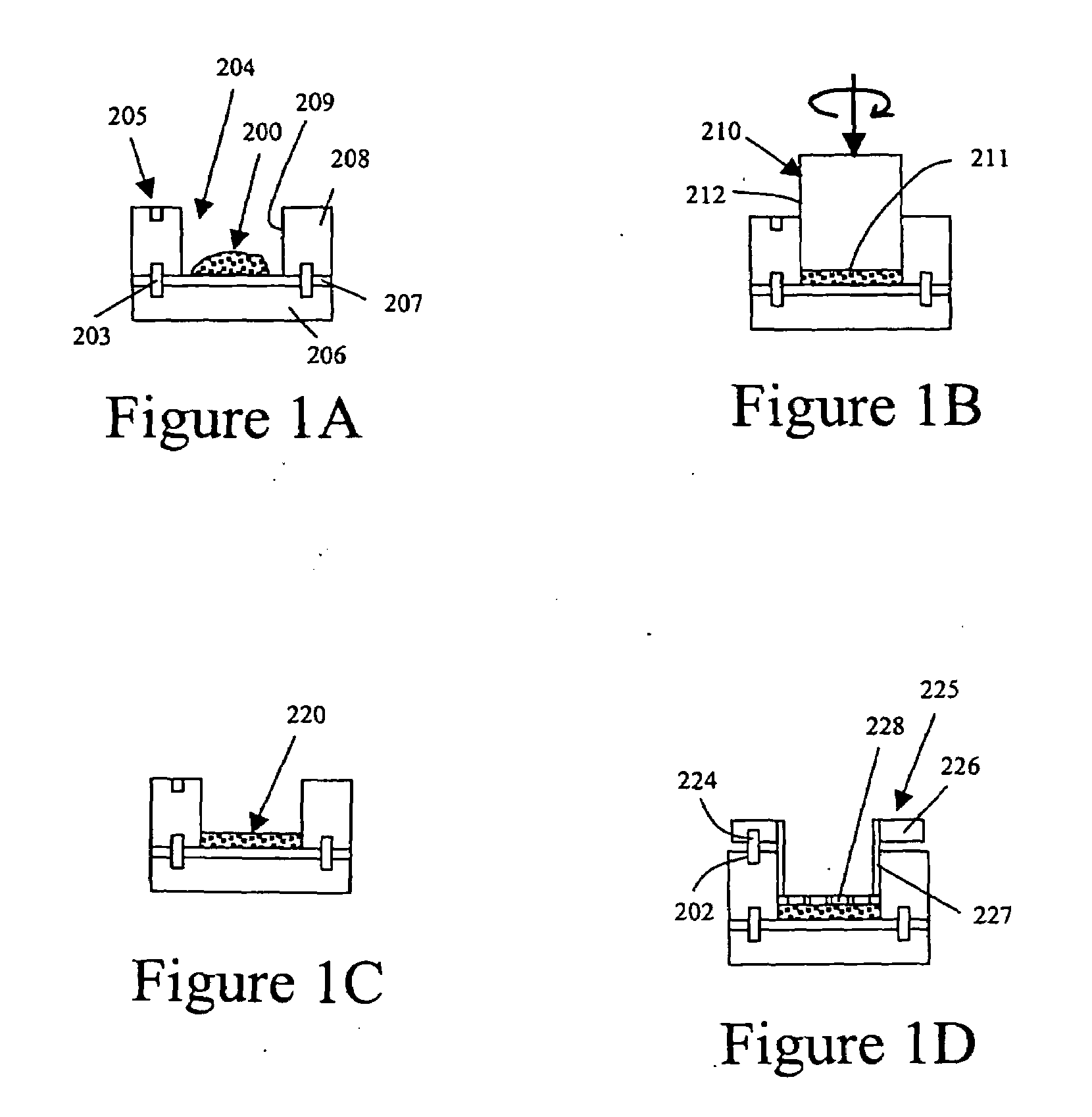 Methods of manipulating small amounts of solids