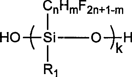 Fluorine-silicon contained linkage polyether demulsification agent and preparing method thereof