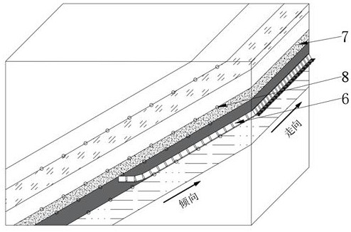 A three-dimensional similar simulation test system and method based on three-dimensional roadway layout