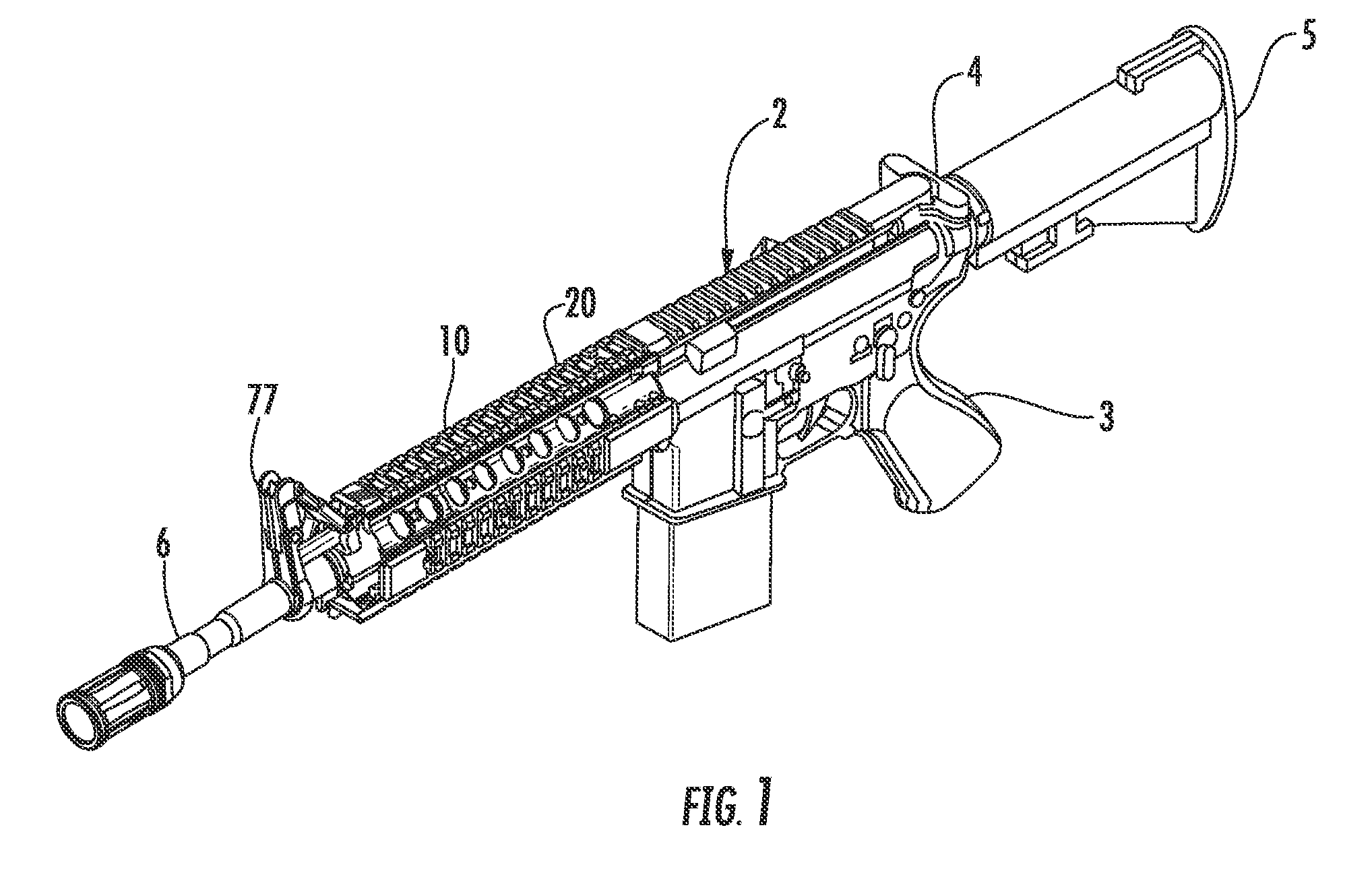 Modular hand guard assembly