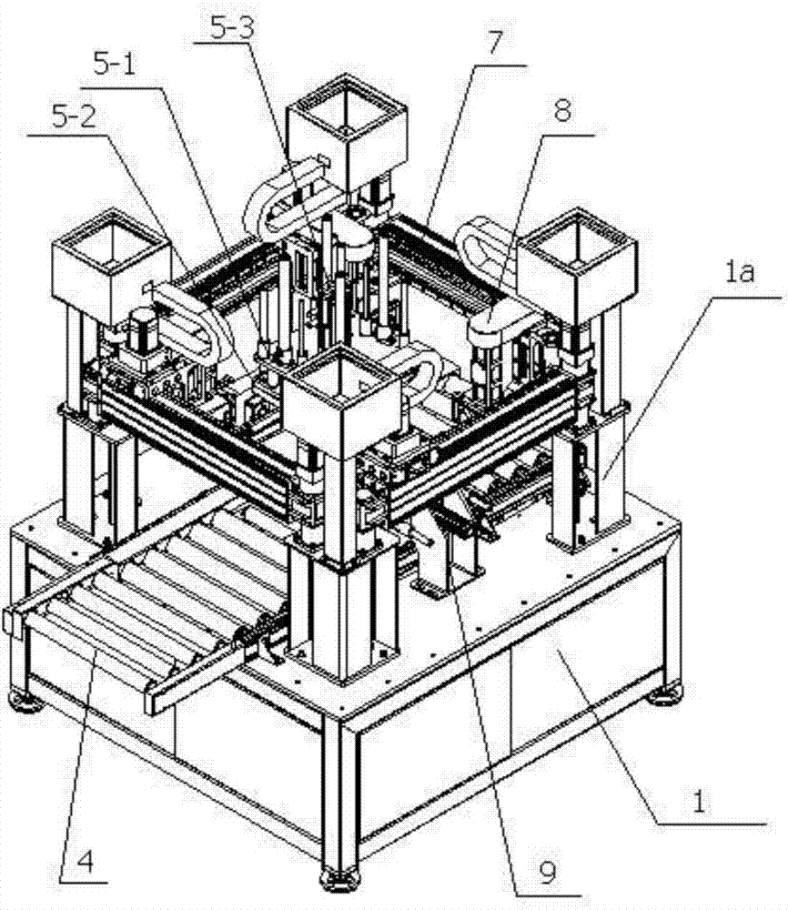 Automatic case unpacking machine