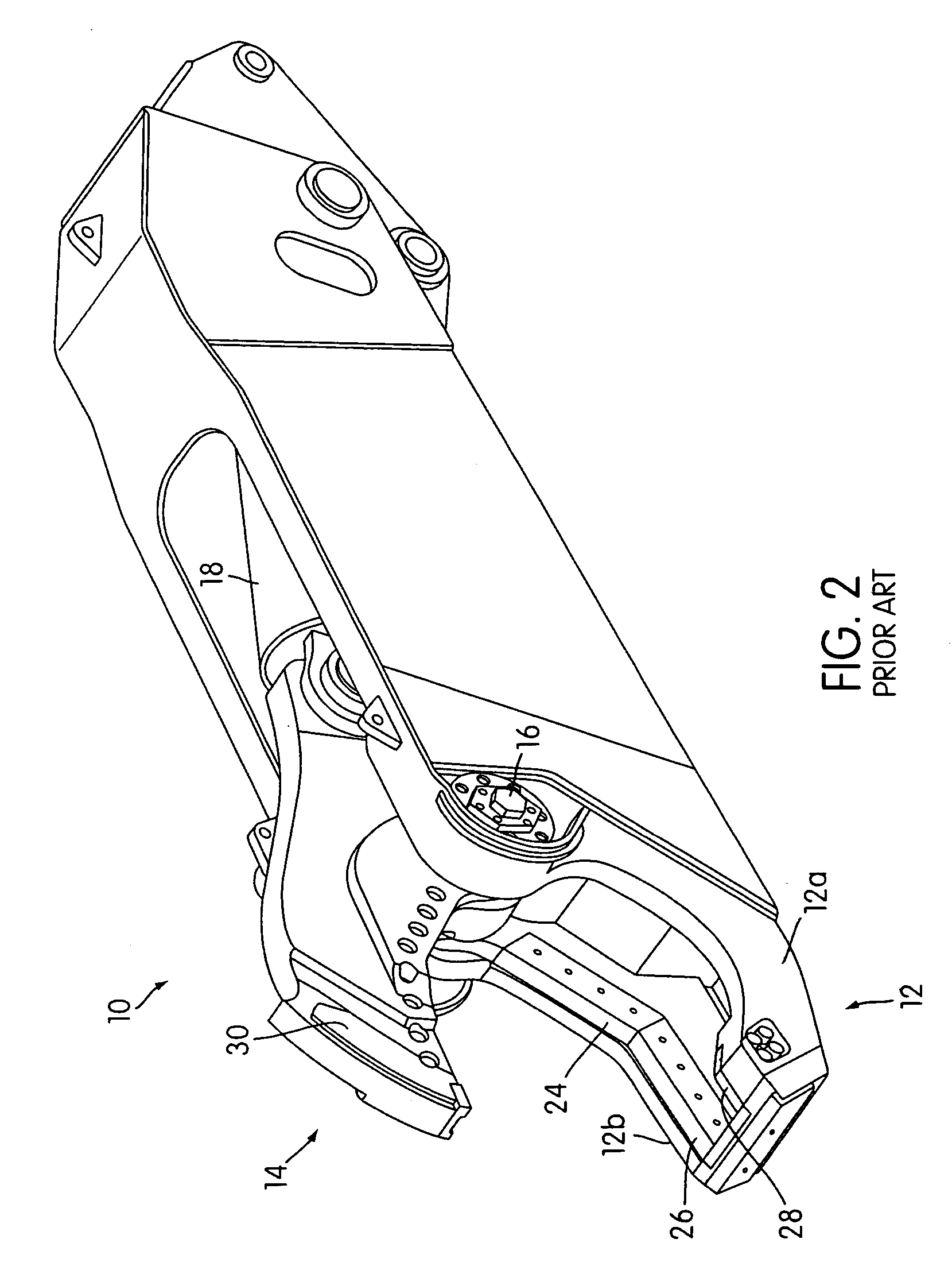 Lubricating system for metal-demolition shears