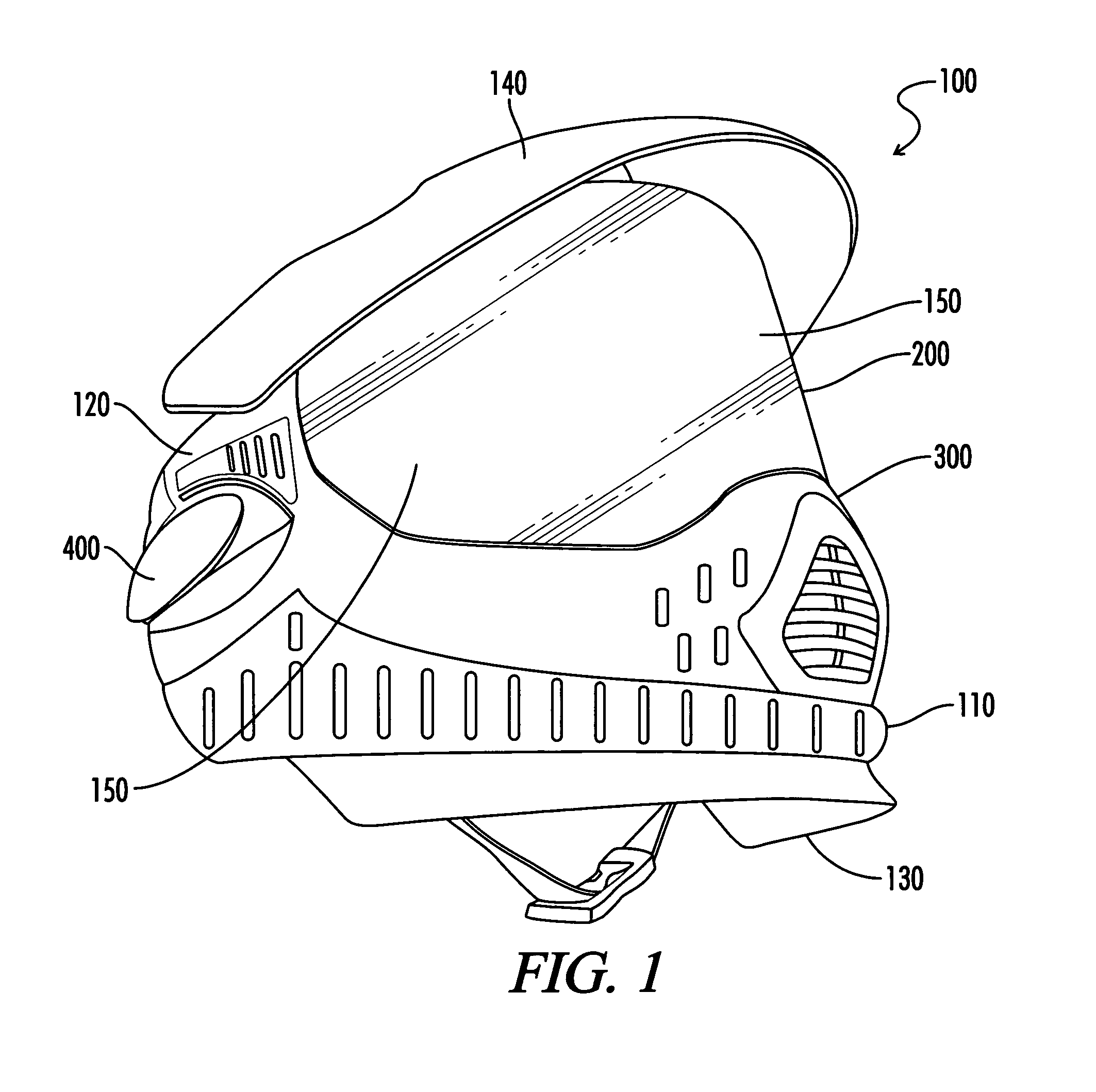 Rotating lens locking device