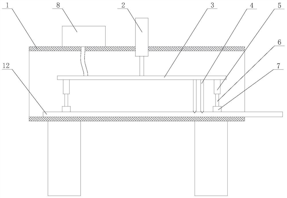 Strip-shaped traditional Chinese medicinal material cutting device and system and cutting method