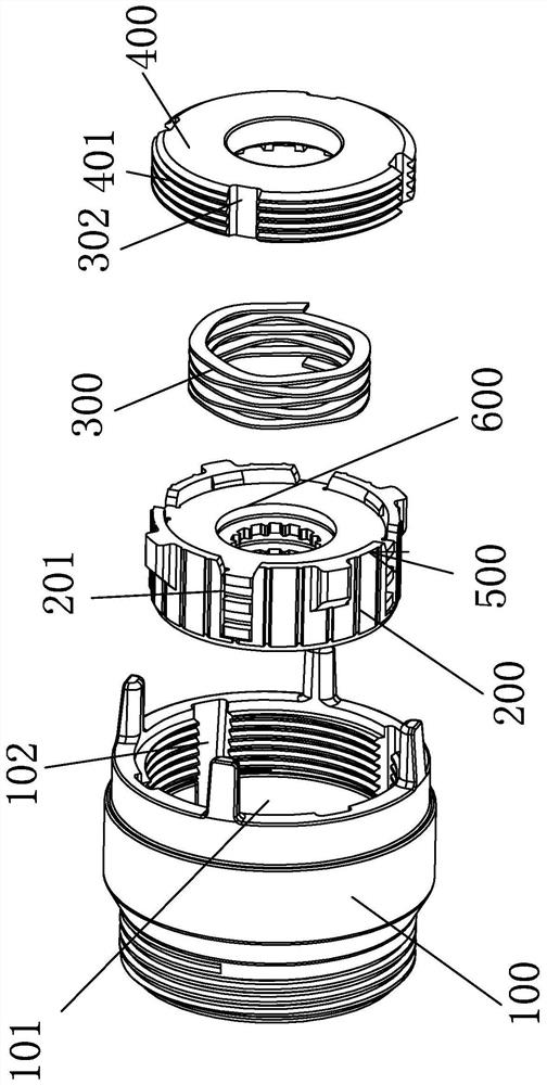 Supporting rod damper