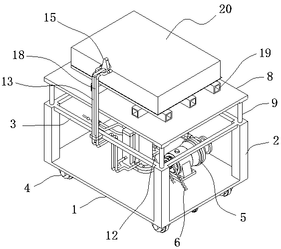 Stamping waste collection device