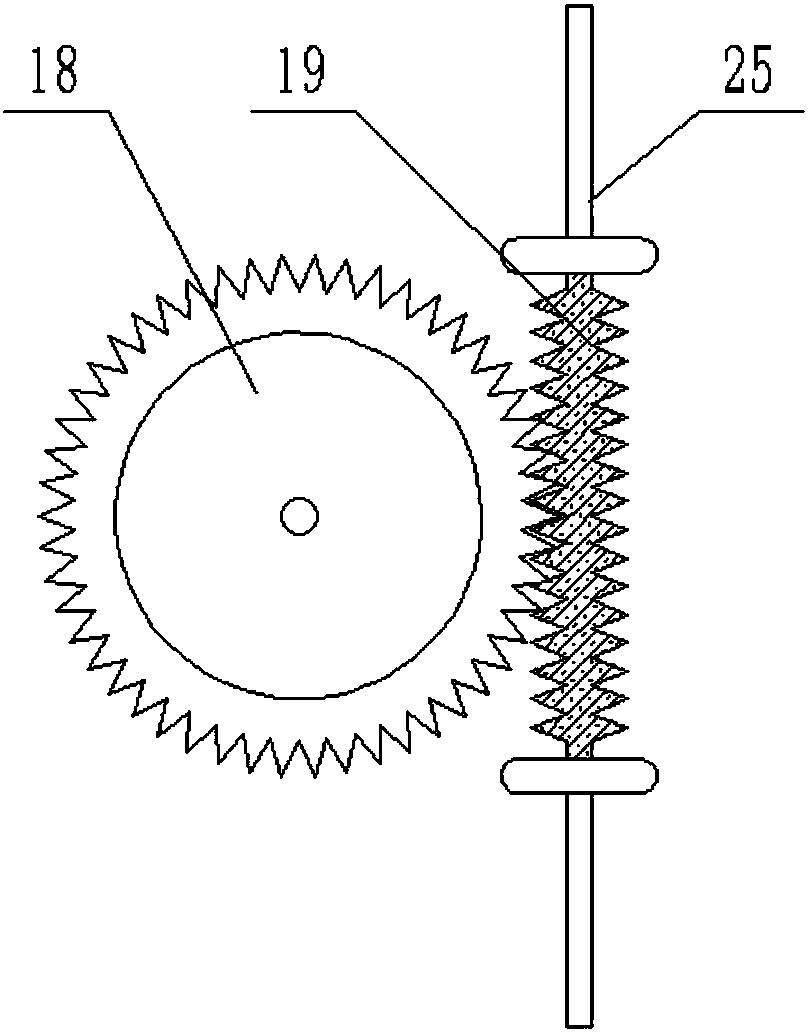 Environment-friendly machine part polishing device based on swinging power