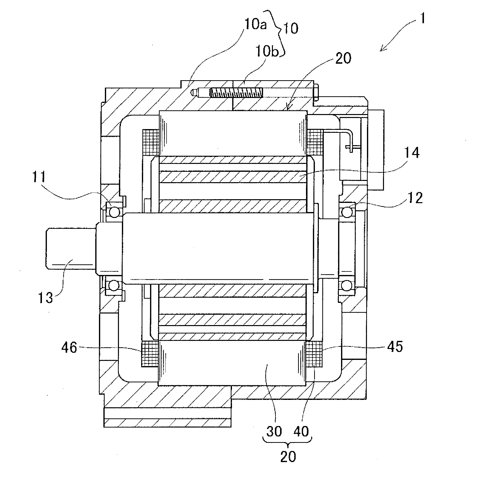 Stator for rotating electric machine