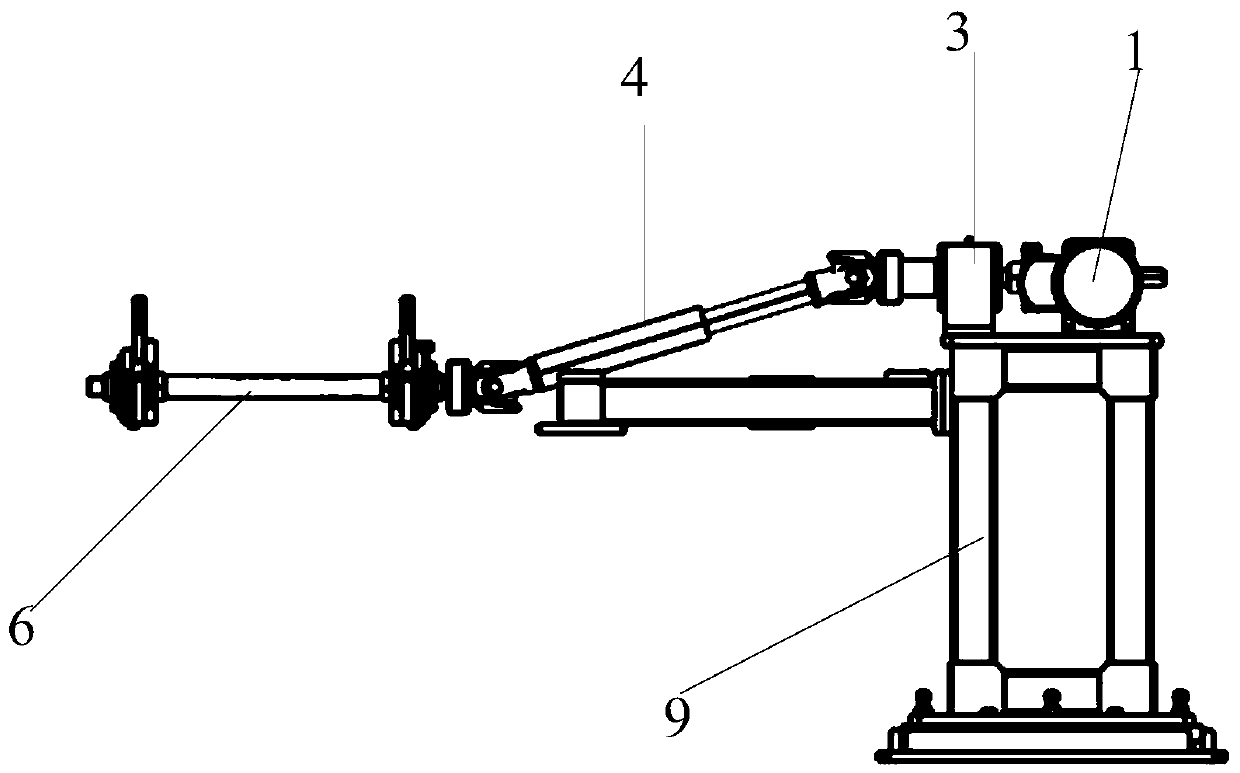 Side wall conveying transmission system