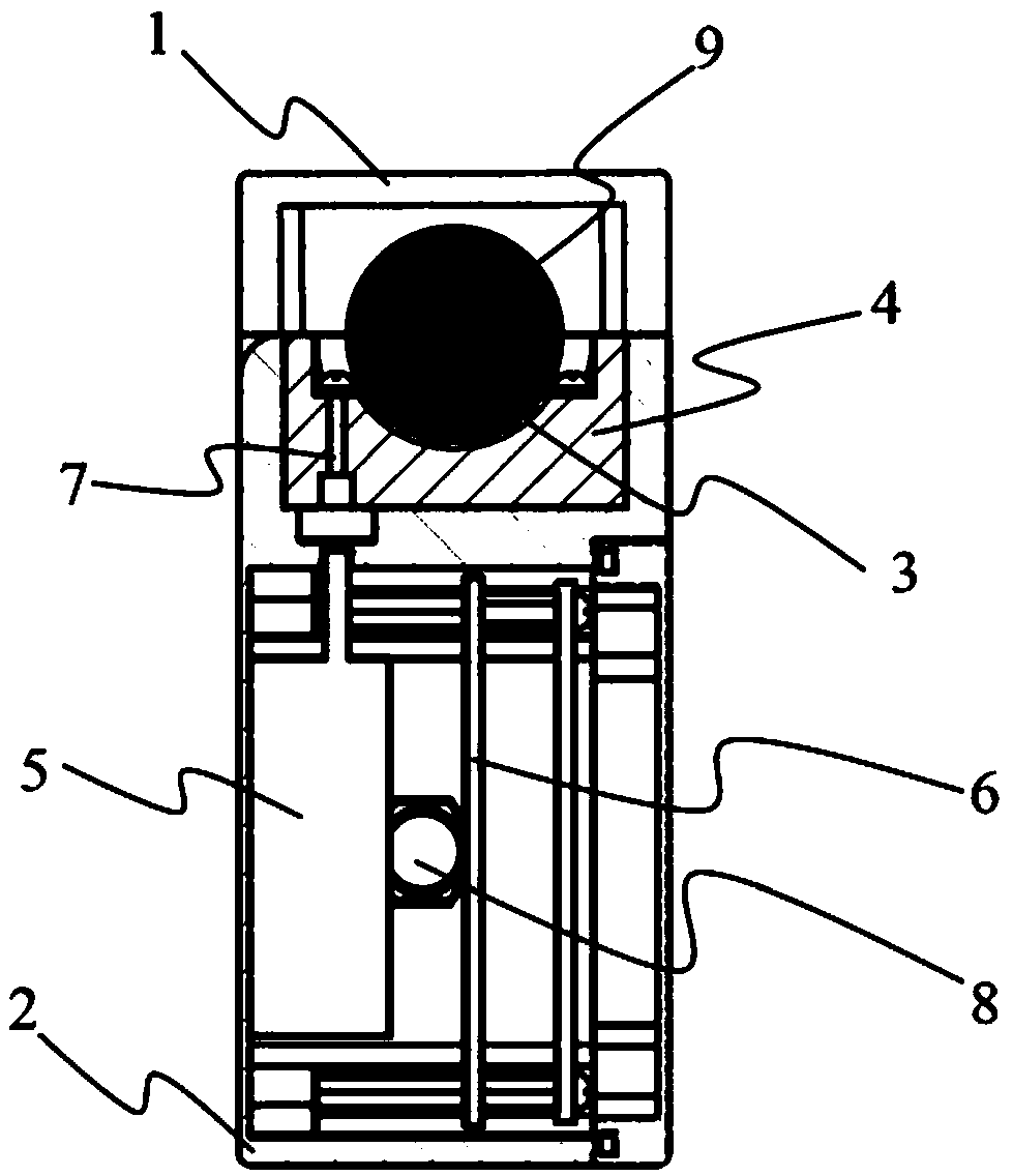 Non-contact type cable voltage measuring sensor