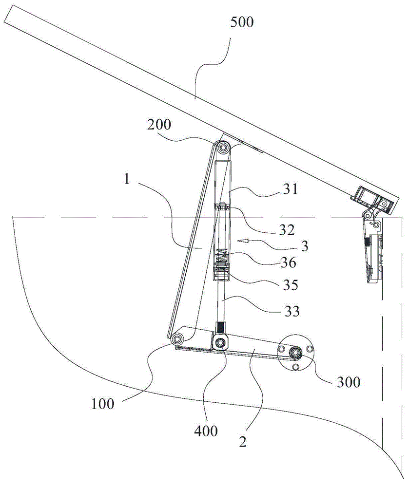 Pneumatic turnover device and object storage cabinet with pneumatic turnover device