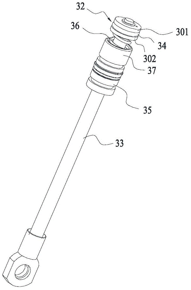 Pneumatic turnover device and object storage cabinet with pneumatic turnover device